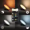 Philips Hue Bloom V4 Siyah Akıllı Led Masa Lambası, Bluetooth Özellikli - 25.000 Saat Ampul Kullanım Ömrü