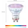 Philips Smart Lighting LED Spot Ampul GU10 Cam 50W Eşdeğer RGB - Google Home, Alexa, HomeKit ve Matter uyumlu