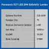 PANASONIC E27 LED DİMLi LAMBA, SARI IŞIK 10.5W 1055LM 2700K