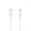 Spigen USB-C to USB-C 1 Metre Kablo 60W Güç/PPS 2.0 Super Hızlı Şarj / 480 Mbps Data Aktarım Hızı Type-C Ekstra Dayanıklı White - ACA08717