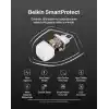 Belkin USB-C Duvar Şarj Cihazı, 65W, Hızlı Şarj Bloku, Tip C Telefon Şarj Cihazı, Apple iPhone 16/15/14/13, Galaxy S25, Google Pixel 9, MacBook, iPad, AirPods, Chromebook ve Daha Fazlası - Beyaz
