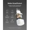 Belkin Kompakt Duvar Şarj Cihazı 45 W + USB-C - USB-C Kablosu, Apple iPhone 17, 16, 15, 14, Plus, Pro, Pro Max, Samsung Galaxy S25 Serisi, S24, Pixel 9, iPad, AirPods ve Fazlası için Hızlı Şarj, Beyaz