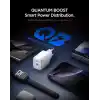 Spigen 20W USB-C Mini Hızlı Şarj Aleti/Şarj Isısını Düşürür GaN Pro Akım Korumalı Güç Adaptörü iPhone & Android & iPad Type-C EE201 White - ACH08701