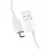 Spigen USB-A to USB-C 2 Metre Kablo 60W Güç/Hızlı Şarj / 480 Mbps Data Aktarım Hızı Type-C Ekstra Dayanıklı White - ACA08716