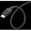 Spigen USB-C to USB-C 2 Metre Kablo 60W Güç/PPS 2.0 Desteği Super Hızlı Şarj / 480 Mbps Data Aktarım Hızı Type-C Ekstra Dayanıklı Black - ACA08720