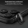 Spigen iPhone 18 Pro Max / 18 Pro ile Uyumlu Kamera Lens Koruyucu Cam Kolay Kurulum Glas.tR EZ Fit Optik Pro (2 Adet) Dark Gray - AGL12043