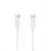 Spigen USB-C to USB-C 2 Metre Kablo 60W Güç/PPS 2.0 Desteği Super Hızlı Şarj / 480 Mbps Data Aktarım Hızı Type-C Ekstra Dayanıklı White - ACA08719