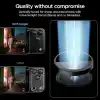 Spigen iPhone 18 Pro Max / 18 Pro ile Uyumlu Kamera Lens Koruyucu Cam Kolay Kurulum Glas.tR EZ Fit Optik Pro (2 Adet) Dark Gray - AGL12043