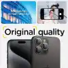 Spigen iPhone 17 Pro/Pro Max / 16 Pro/16 Pro Max / 15 Pro/15 Pro Max ile Uyumlu Kamera Lens Koruyucu Cam Kolay Kurulum Glas.tR EZ Fit Optik Pro (2 Adet) Crystal Clear - AGL06914