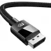 Ugreen 80391 8K 60 Hz Display Port To Display Port 1.4 Örgülü Kablo 1.5 Metre, Siyah