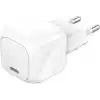 Belkin BoostCharge Kompakt Duvar Şarj Cihazı 30 W, Seyahat Dostu USB-C Power Delivery Hızlı Şarj, iPhone, Samsung Galaxy, iPad, AirPods, Tablet ve Daha Fazlası, USB-C’den USB-C’ye Kablo ile, Beyaz