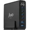 Juo 240W GaN PD 3.1 Masaüstü Hızlı Şarj Cihazı 4 Type-C + 2 USB-A iPhone & MacBook & Laptop Uyumlu Şarj Aleti