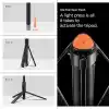 Spigen Kablosuz Bluetooth Selfie Çubuğu Uzaktan Kumandalı Tripod / 1.4 Metre Kolay Taşınabilir S541W Black - AMP09336