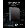 Spigen iPhone Duo ile Uyumlu Hayalet Ekran Koruyucu Cam Kolay Kurulum Glas.tR EZ Fit Pro Privacy (2 Adet) - AGL12009