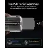 Spigen iPhone Duo ile Uyumlu Hayalet Ekran Koruyucu Cam Kolay Kurulum Glas.tR EZ Fit Pro Privacy (2 Adet) - AGL12009