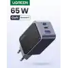 UGREEN Nexode Air 65W 3-Port GaN Fast Charger EU Hızlı Şarj Adaptörü