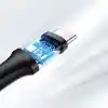 Ugreen USB Type-C Şarj ve Data Kablosu, Siyah, 1.5 Metre