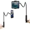 Juo 70 CM Akrobat Esnek Tablet ve Telefon Tutucu Stand Siyah
