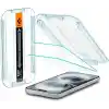 Spigen iPhone 16 Plus / 15 Plus ile Uyumlu Ekran Koruyucu Cam Kolay Kurulum Glas.tR EZ Fit (2 Adet) - AGL06883