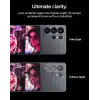 Spigen Galaxy S26 Ultra ile Uyumlu Kamera Lens Koruyucu Cam Kolay Kurulum Glas.tR EZ Fit Optik Pro (2 Adet) Black - AGL11071