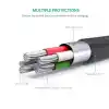 UGREEN 2.0 A USB-A & Mini-USB, Şarj ve Data Kablosu, 1.5 Metre, Siyah