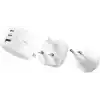 Belkin 3 Bağlantı Noktalı USB-C Şarj Cihazı, 70 W, 2x USB-C ve 1x USB-A GaN Duvar Tipi, ABD/İngiltere/AB Fişleri, MacBook, iPhone, iPad Pro, Samsung Galaxy, Google Pixel vb. için Hızlı Şarj - Beyaz