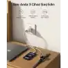 Belkin 3 Bağlantı Noktalı USB-C Şarj Cihazı, 70 W, 2x USB-C ve 1x USB-A GaN Duvar Tipi, ABD/İngiltere/AB Fişleri, MacBook, iPhone, iPad Pro, Samsung Galaxy, Google Pixel vb. için Hızlı Şarj - Beyaz