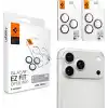 Spigen iPhone 18 Pro Max / 18 Pro ile Uyumlu Kamera Lens Koruyucu Cam Kolay Kurulum Glas.tR EZ Fit Optik Pro (2 Adet) Silver - AGL12046