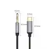 VegGieg USB Type-C to 3.5mm Aux Hi-Fi Ses Kablosu 1 Metre