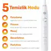 NPO Nicefeel X610-Z Dakikada 40000 Titreşim, Şarjlı Sonic Profesyonel Diş Fırçası (Beyaz)