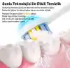 NPO Nicefeel X610-Z Dakikada 40000 Titreşim, Şarjlı Sonic Profesyonel Diş Fırçası (Beyaz)