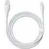 Baseus Pudding Hızlı Şarj Özellikli Lightning Kablo 2.4A, 1.2 Metre, Beyaz