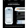 Spigen iPhone Air ile Uyumlu Ekran Koruyucu Cam Kolay Kurulum Glas.tR EZ Fit (2 Adet) - AGL09861