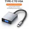 VegGieg Type-C to VGA 1080P 60Hz Çevirici Dönüştürücü Kablo Adaptör