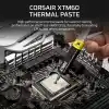 Corsair XTM60 yüksek performanslı termal macun, CPU veya GPU için, 3 g – düşük viskozite, uzun süreli stabilite, kolay kullanım, birlikte verilen aplikatör kartı