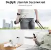Ugreen Örgülü Micro-USB & USB-A Data ve Şarj Kablosu, 1.5 Metre, Siyah