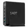 Juo 140W GaN PD 3.1 Masaüstü Hızlı Şarj Cihazı 3 Type-C + 2 USB-A iPhone & MacBook & Laptop Uyumlu Şarj Aleti