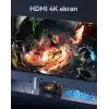 Rocoren 11 Portlu 4K 30Hz HDMI Gigabit Ethernet SD TF Kart Okuyuculu 3.5mm Jack USB Hub Çoklayıcı