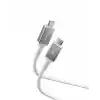 Spigen USB-C to USB-C 1 Metre Kablo 100W Güç/PPS 2.0 Super Hızlı Şarj / 5 Gbps (E-Marker Çip) Data Hızı/USB 3.2 Type-C Ekstra Dayanıklı MFI Lisanslı White - ACA08774