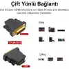 VegGieg DVI 24+1 to HDMI Dönüştürücü Adaptör