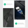 Ugreen, MFi Lisanslı USB-A & Lightning Örgülü Data ve Şarj Kablosu, 1.5 Metre, Beyaz