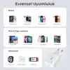 Bix BXCL20TA 20W PD Süper Hızlı Type-C Şarj Cihazı, Type-C’den Lightning’e Kablosuyla iPhone 17 serisi, iPhone 16 serisi, iPhone 15 serisi 14/14 Pro/14 Pro Max, iPad 9 ve Fazlasıyla Uyumlu