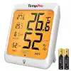 ThermoPro TP53 Dijital Termometre Higrometre İç Mekan Sıcaklık ve Nem Ölçer Dokunmatik Aydınlatmalı Oda Ortamı için Profesyonel Termo-Higrometre