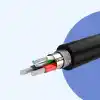 UGREEN 2.0 A USB-A & Micro USB Data ve Şarj Kablosu, 50 Santimetre, Siyah, ACBUGN60135