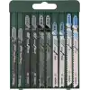 Bosch Professional Accessories Dekupaj Testere Seti, Yeşil, 10 Adet