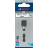 Bosch Professional Accessories 2608522320 Hızlı Kilit Uç Tutucu (Darbe Kontrolü, 1/4 İnç Altıgen Şaft, Maymuncuk Ve Tıklama)