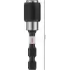 Bosch Professional Accessories 2608522320 Hızlı Kilit Uç Tutucu (Darbe Kontrolü, 1/4 İnç Altıgen Şaft, Maymuncuk Ve Tıklama)