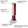 Einhell Akülü Aydınlatma TE-CL 18/1000 S Li-Solo 4514180