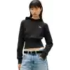 Tommy Hilfiger TJW SLIM SILVER SCRIPT HOODIE Sweatshirt Kadın