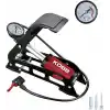 KOBB KB0901 87PSI Analog Basınç Göstergeli Ayak Pompası, Kırmızı/Siyah